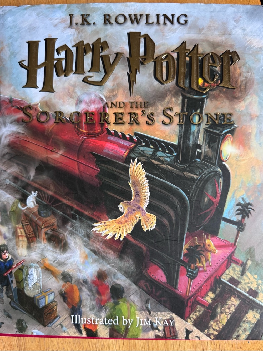 Harry Potter and the Sorcerer’s Stone - Illustrated Edition by J.K. Rowling